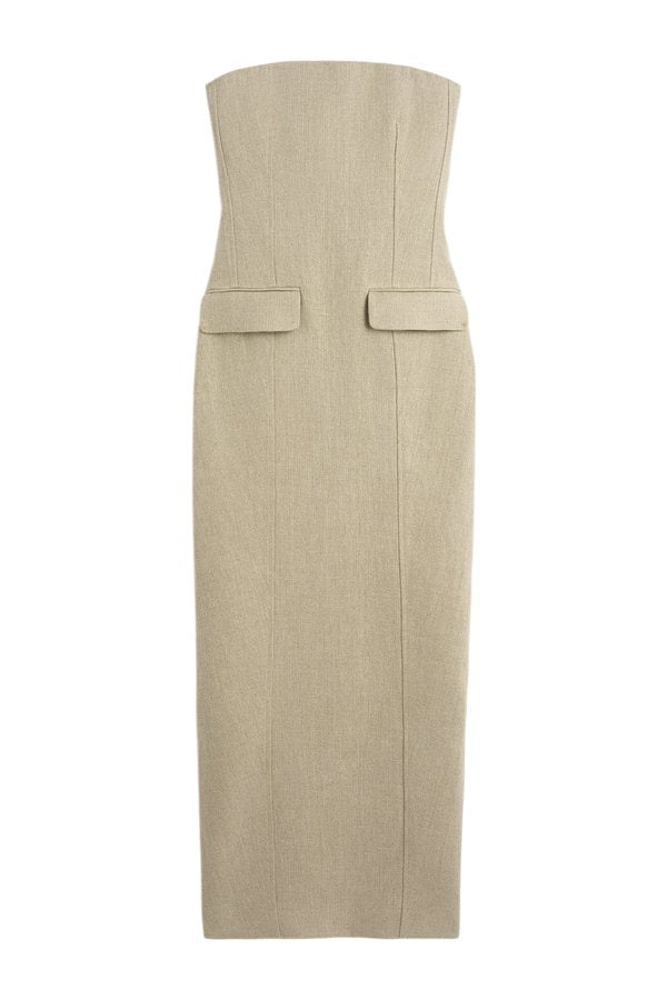 Strapless pocket dress — packshot