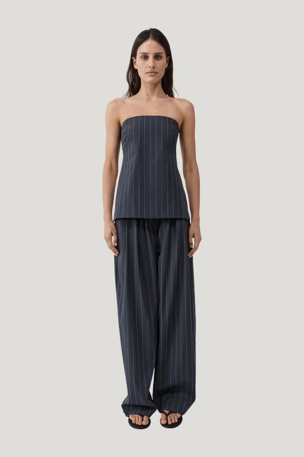 Strapless Rouleau Tie Top — carry 2