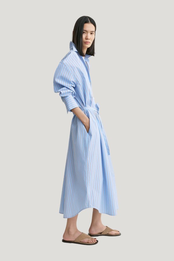 Striped shirtdress — carry 3