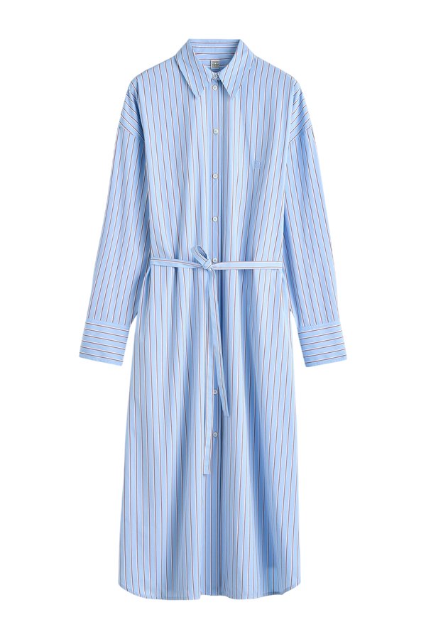 Striped shirtdress — packshot