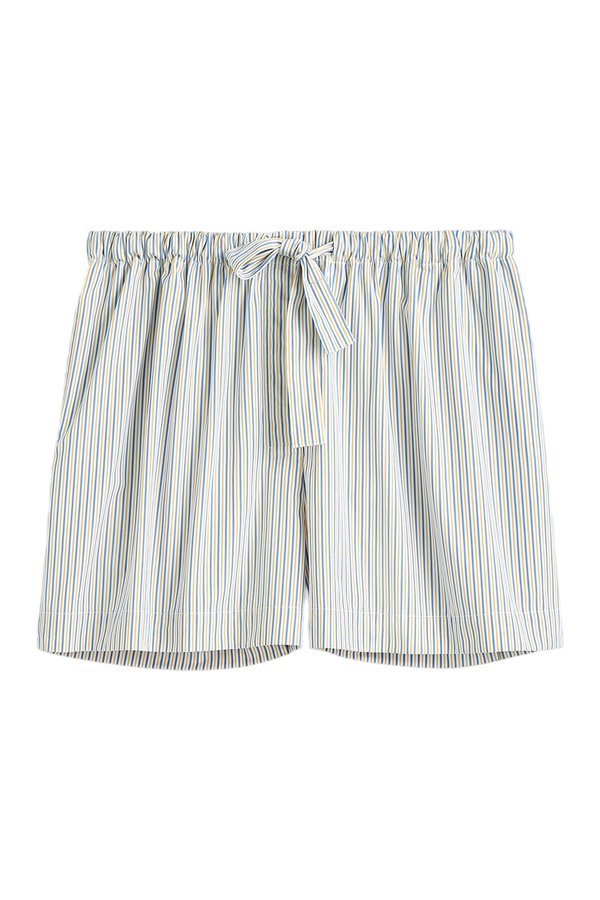 Striped summer shorts — packshot