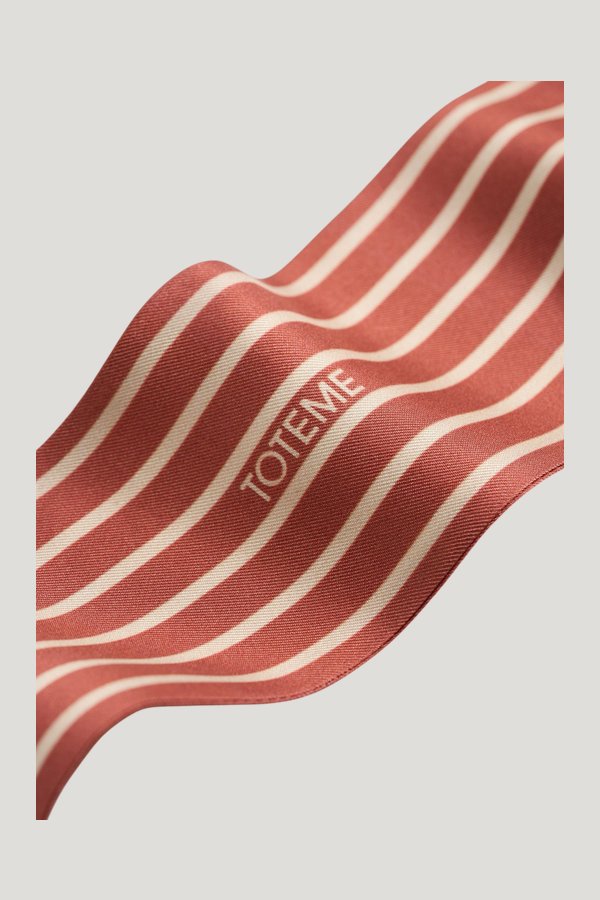 Striped sunglasses scarf — extra