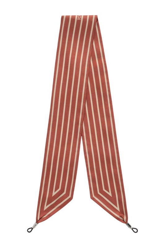 Striped sunglasses scarf — packshot