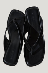 PRE-ORDER: Suede Opanka Heel — model front