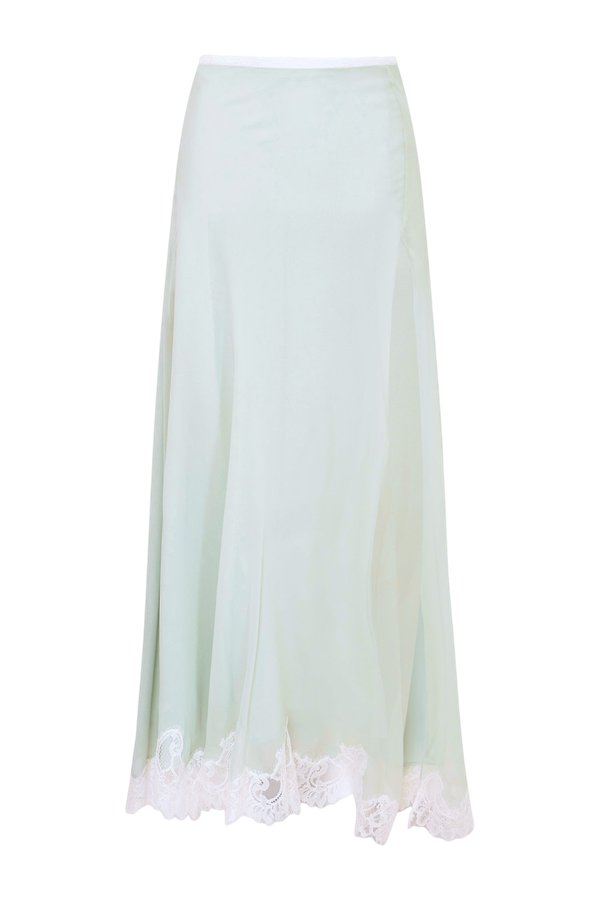 Sybel Silk Chiffon Maxi Skirt — packshot
