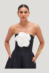 Taffeta Bloom Jumpsuit — carry 3