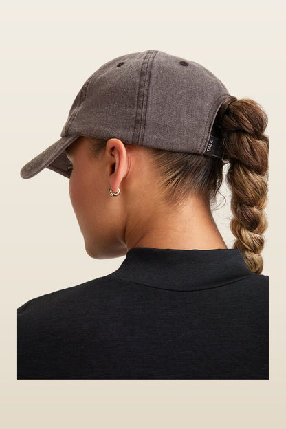 Tala Logo Embroidered Cap - Americano — model back