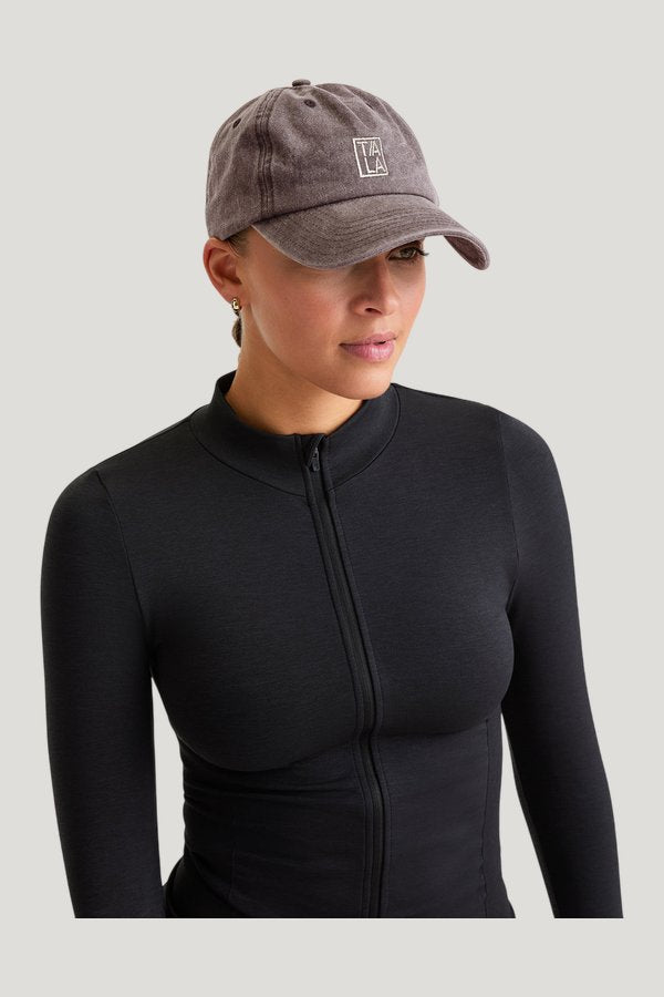 Tala Logo Embroidered Cap - Americano — model side