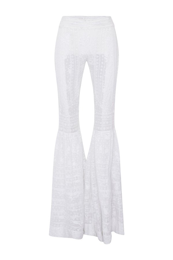 Tevla Cotton Victorian Bell Bottom Pant — packshot