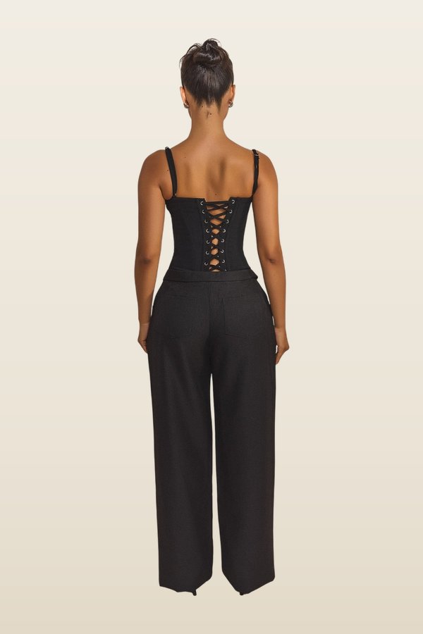 The Aurelia Trousers — model back