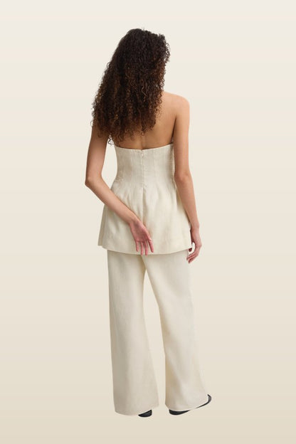 The Bandeau Top Milk — carry 4