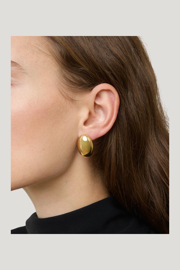 The Camille Earrings — model front