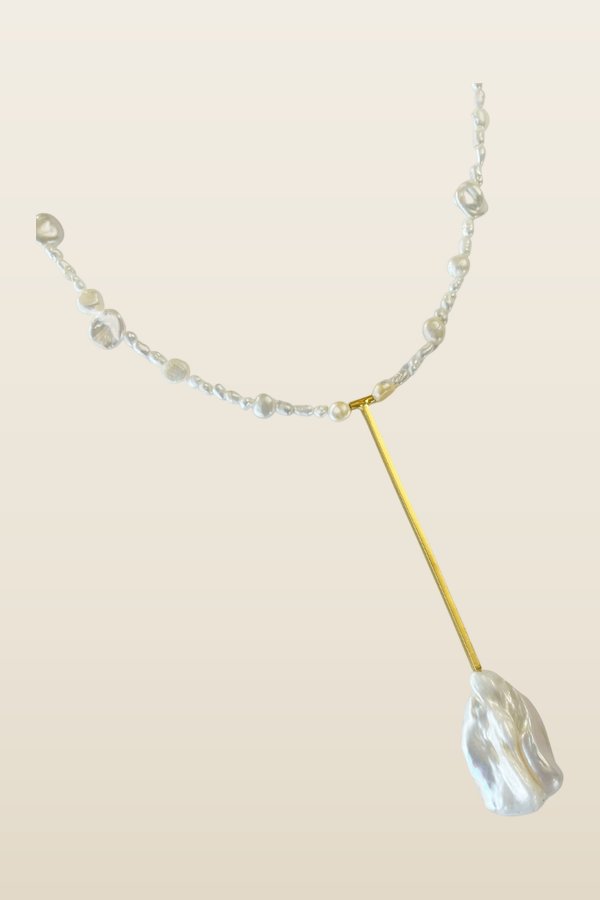 The Catharsis Necklace — model back