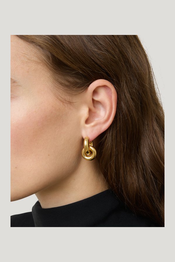 The Esther Earrings — model front