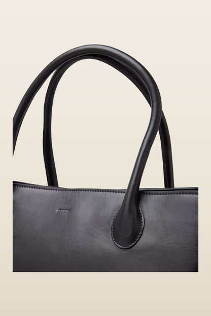 The Grace Tote — model back
