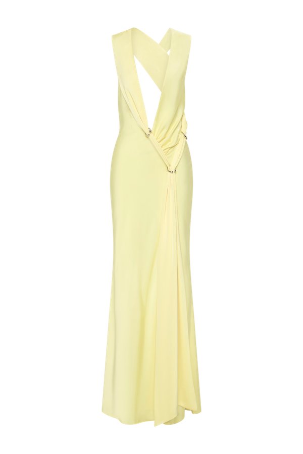 The Harlow Satin Dress — packshot