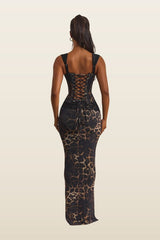 The Jayde Maxi Skirt — model back