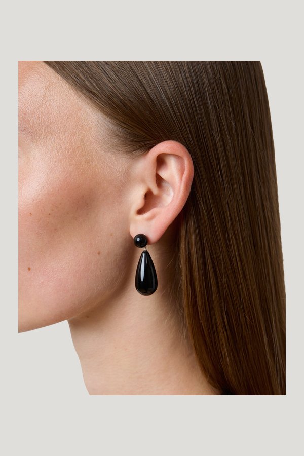 The Lola Earrings — model front