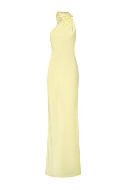 The Nicolette Satin Dress — packshot