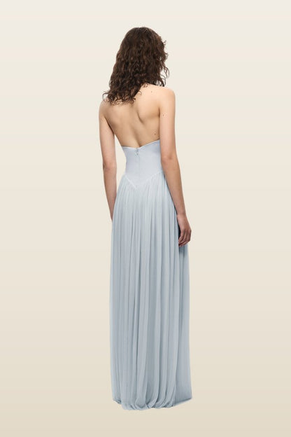 The Ophelia Jersey Dress — model back