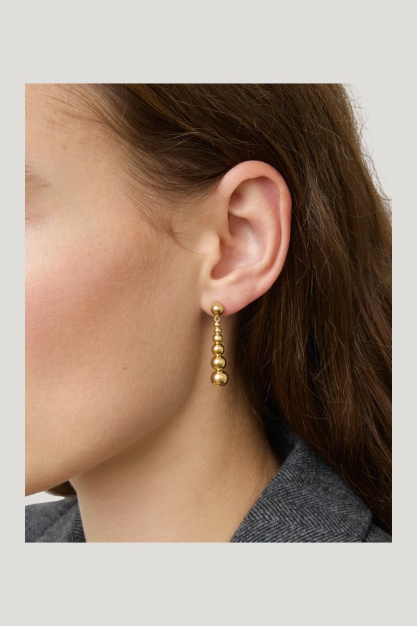 The Rebecca Earrings — model front