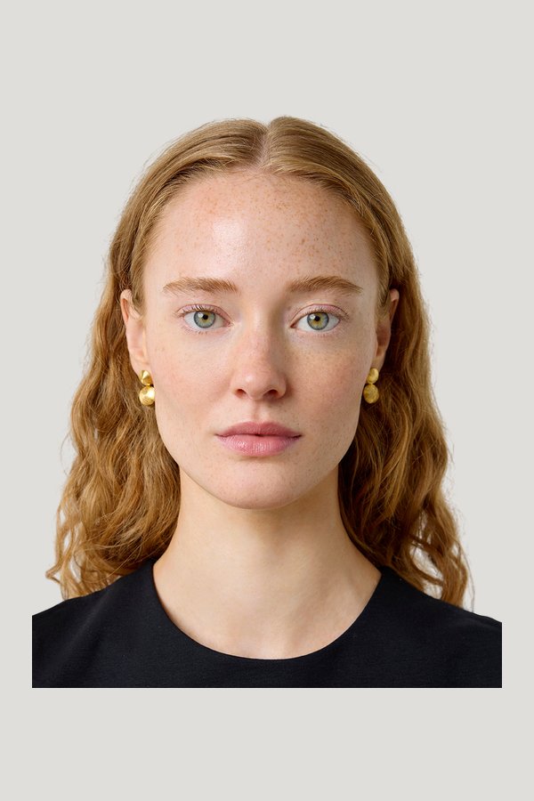 The Rita Earrings — model front