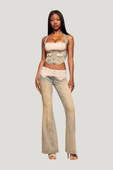 Tommie Jean - Antique Denim — model front