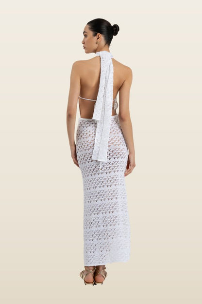 Uma Dress — model back