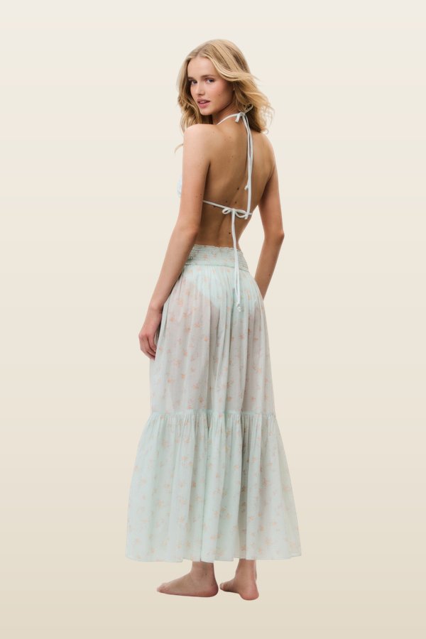 Umber Cotton Cover-Up Skirt — carry 4