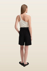 Una One-Shoulder Top, shell — carry 4