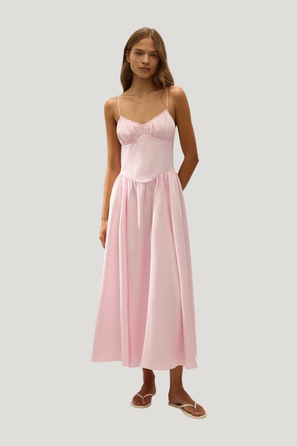 Vares Midi Dress Palazzo — model front