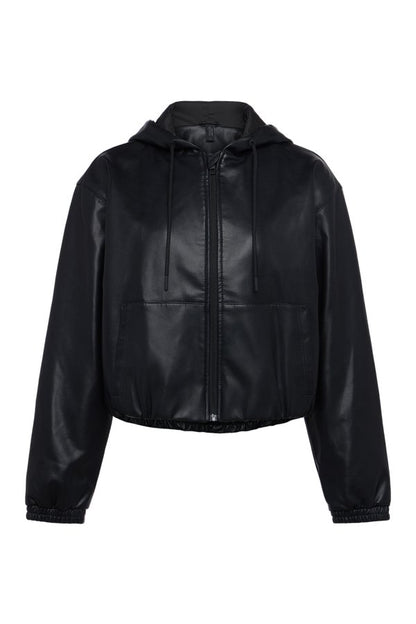 Vegan Leather Jacket — packshot