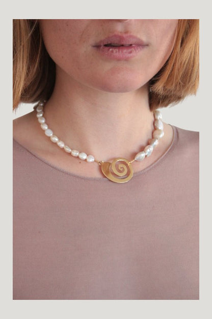 Venus Necklace — model front