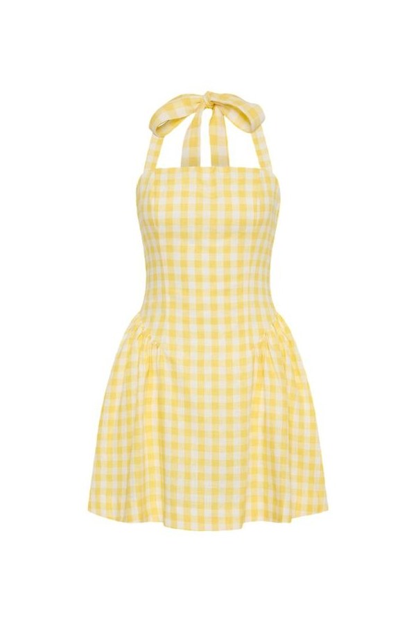Venza Mini Dress Gingham — packshot