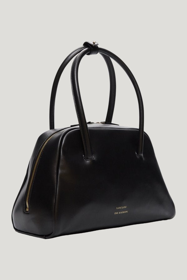 VESPER Smooth calf handbag — model side