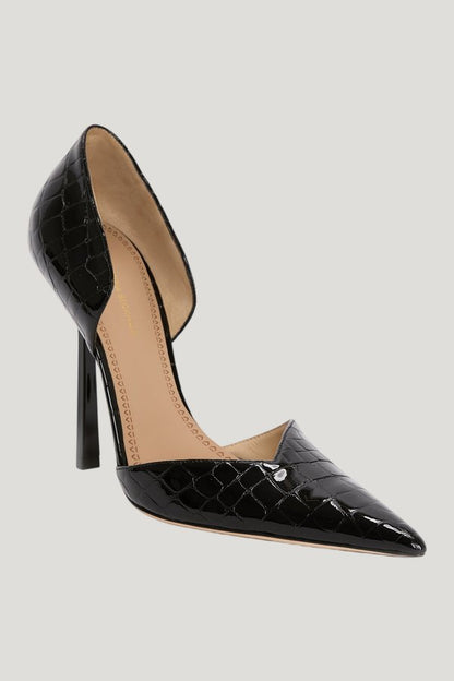 Victoria Angle D'Orsay Pump 115 — model front