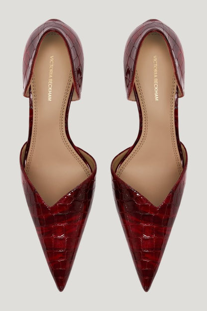 Victoria Angle D'Orsay Pump 115 — model side