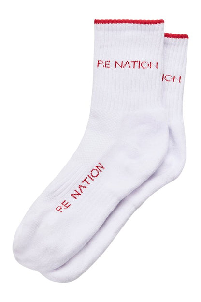 Vita Sock In White & College — packshot