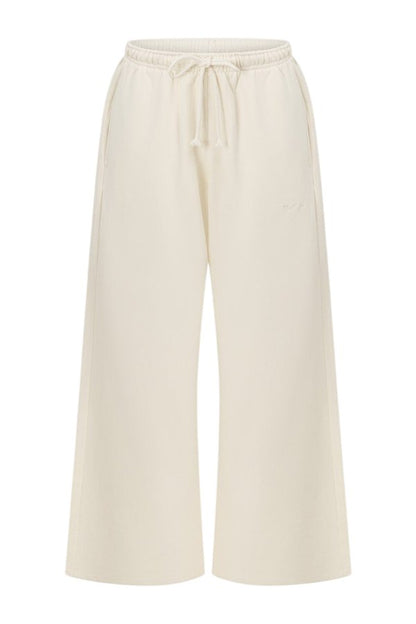 Wide Leg Sweatpants | Milk — packshot