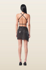 Winona Wrap Skirt Jet — carry 4