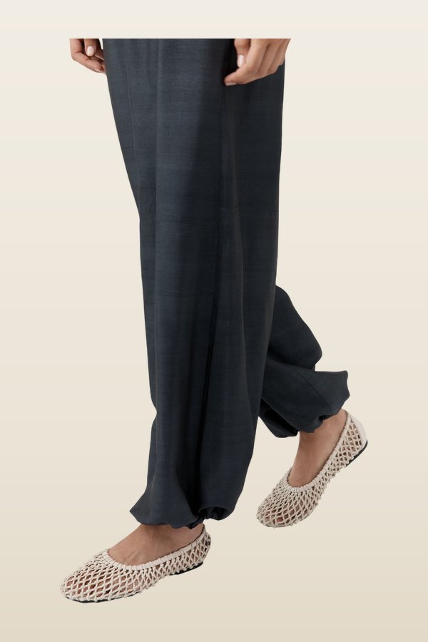 Woven Ballerina Flat — model back