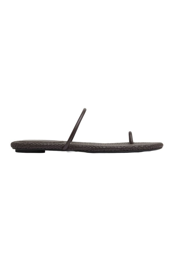 Woven Minimal Slide - Coffee — packshot