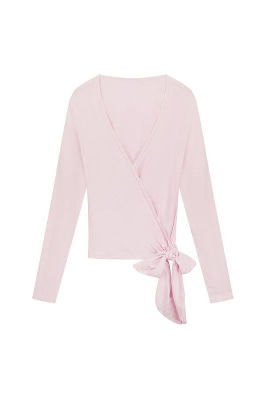Ballet Wrap Long Sleeve Top — packshot