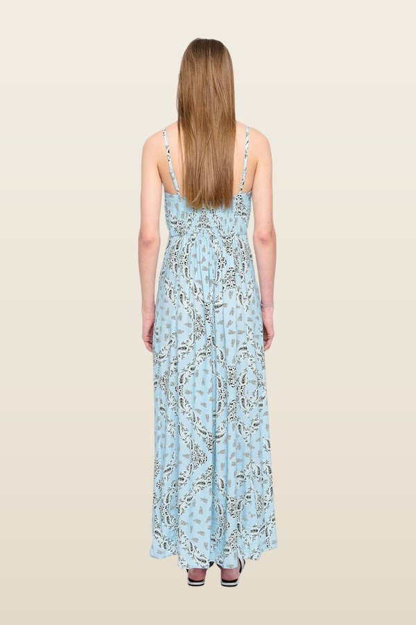 Rippie Dress — model back