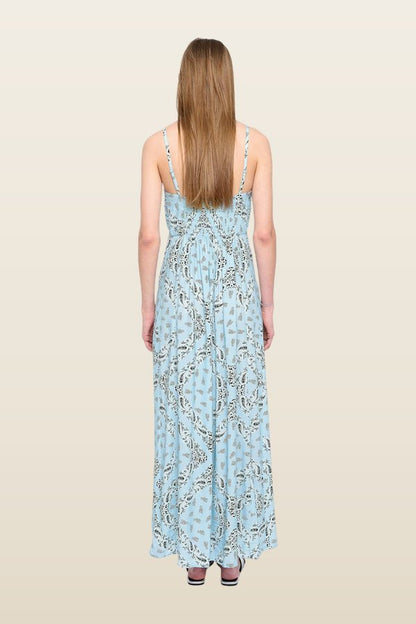 Rippie Dress — model back