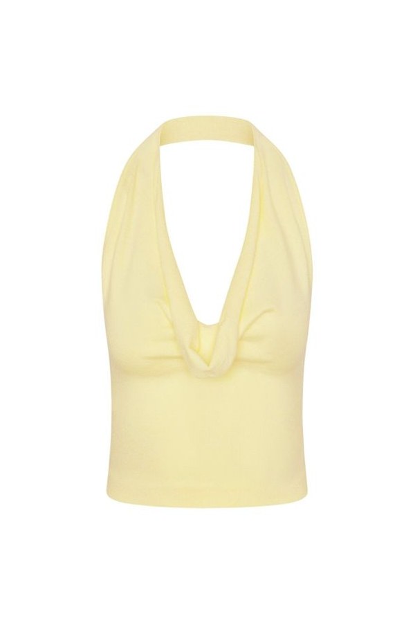 x JENNIE Briar Knit Halter Top — packshot