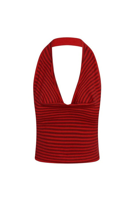 x JENNIE Briar Knit Halter Top — packshot