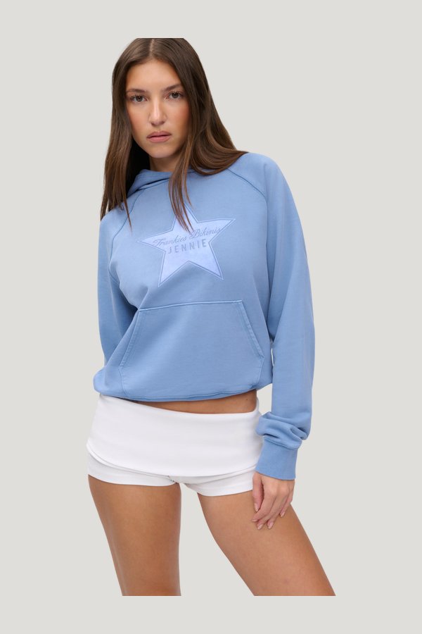 x JENNIE Jane Cropped Terry Hoodie — carry 2