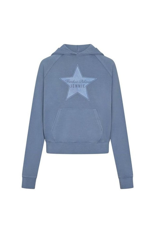 x JENNIE Jane Cropped Terry Hoodie — packshot