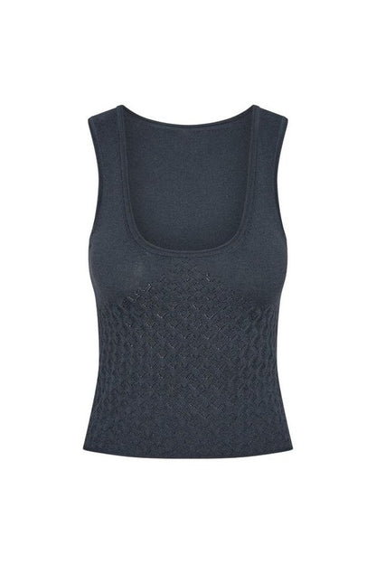 x JENNIE Kyra Knit Tank Top — packshot